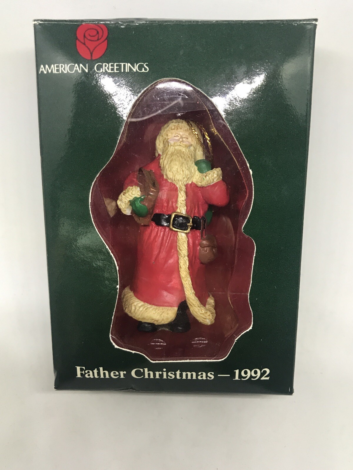 Vintage American Greetings Ornament Father Christmas – 1992.