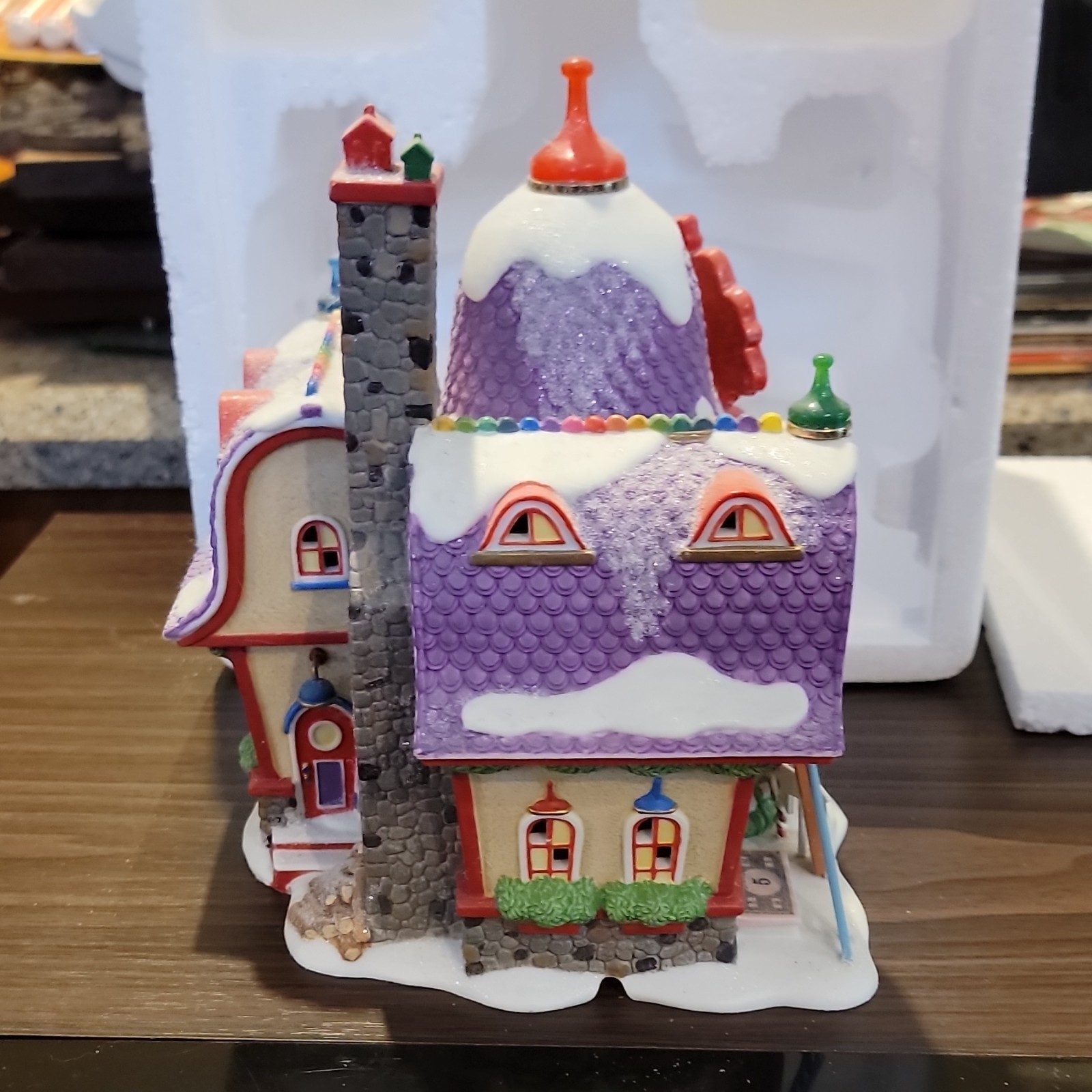 Department 56 North Pole Series Board Games Factory Porcelain Village 2005