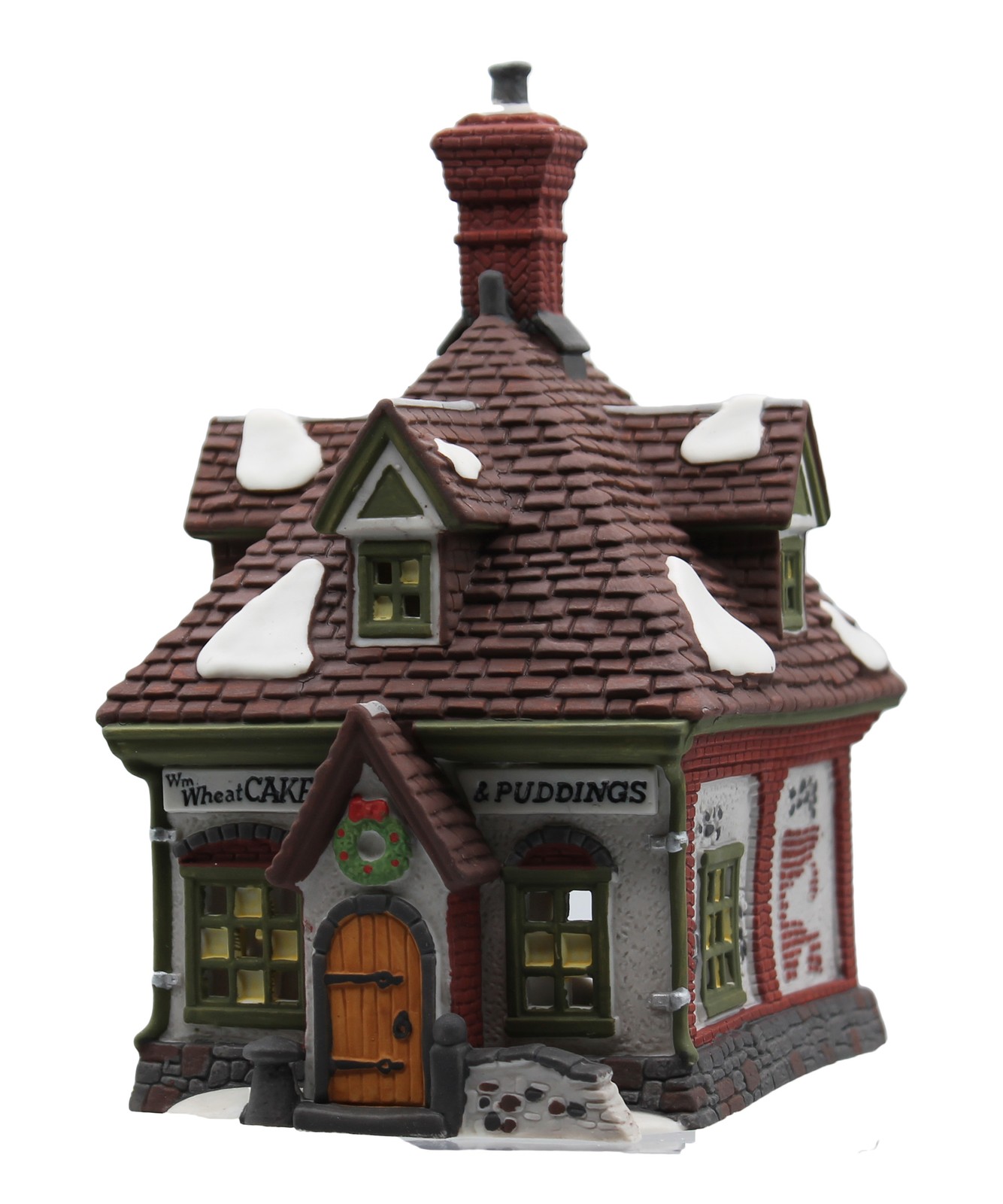 Dept 56, W.M. Wheat Cakes & Puddings, Dickens Village (58084) Damaged Box