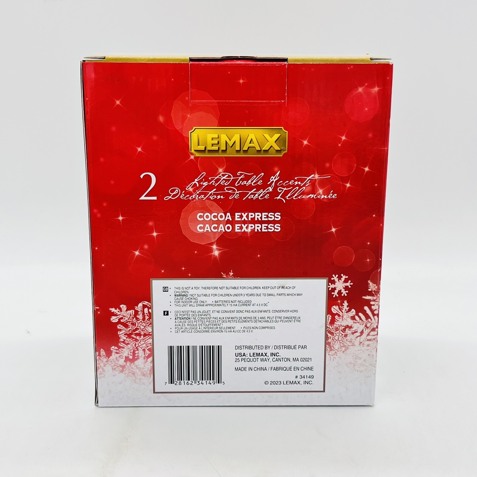 Cocoa Express Lemax 2pc Lighted Christmas Village Shop 2023 Michaels Exclusive