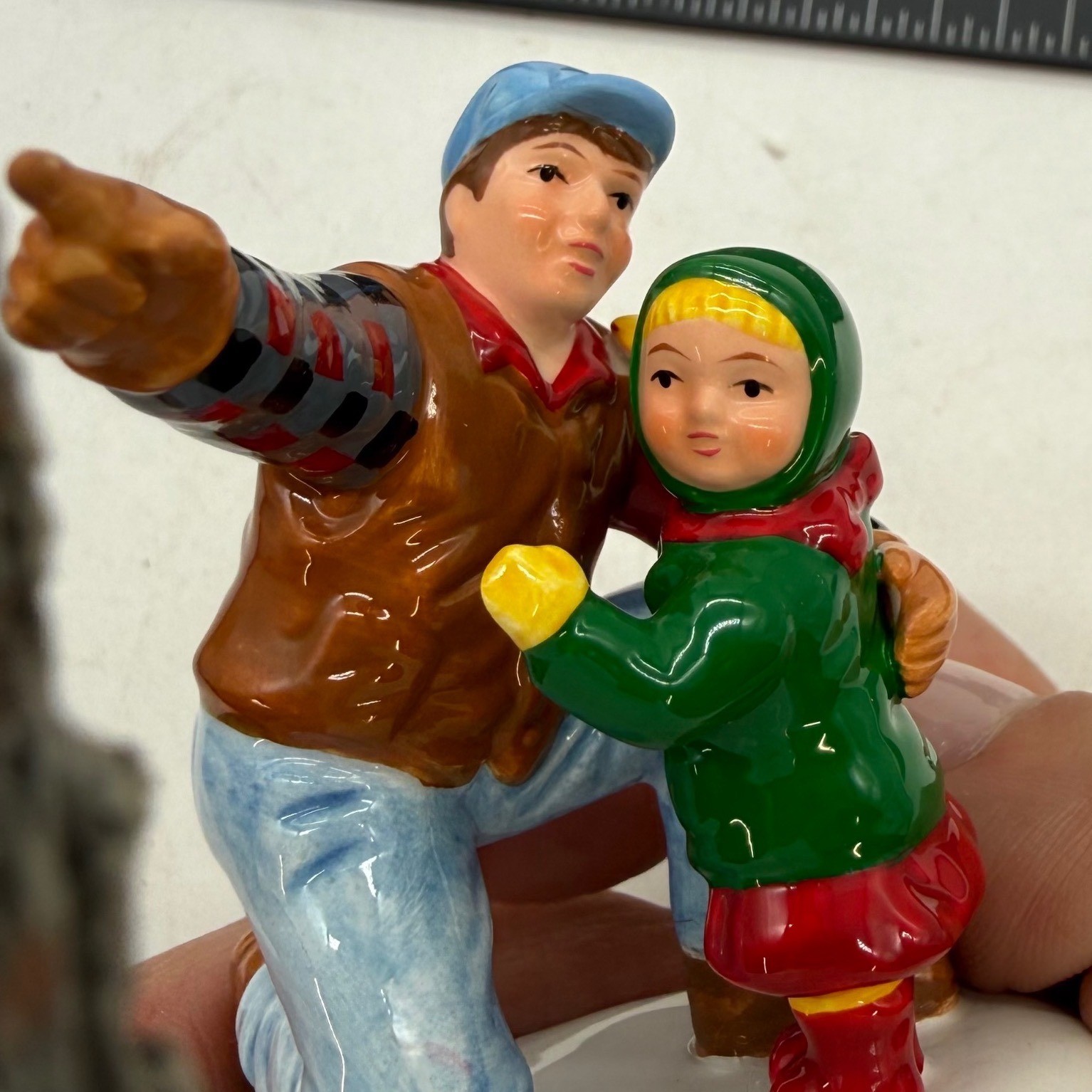 Department 56 Snow Village Hiking in the woods Figurine Winter Christmas Decor