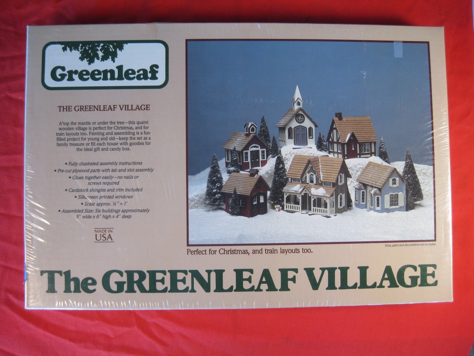 THE GREENLEAF VILLAGE NEW STILL FACTORY WRAPPED