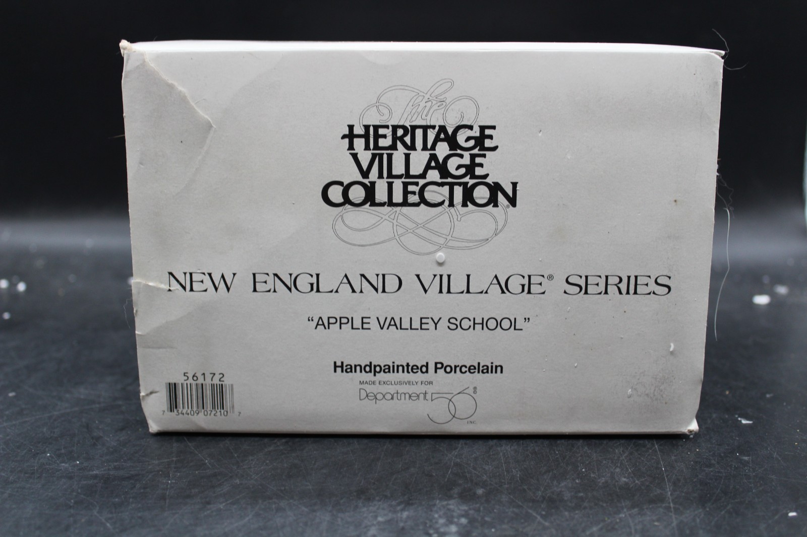 DEPARTMENT 56 “APPLE VALLEY SCHOOL” NEW ENGLAND SERIES #56172