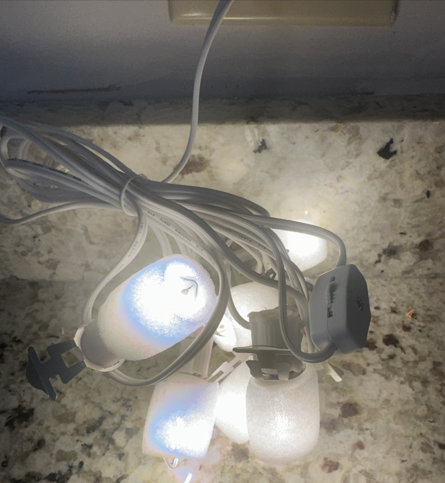 6 SOCKET LIGHT CORD SET FOR DEPT 56 LEMAX CHRISTMAS VILLAGE W/Bulbs NEW