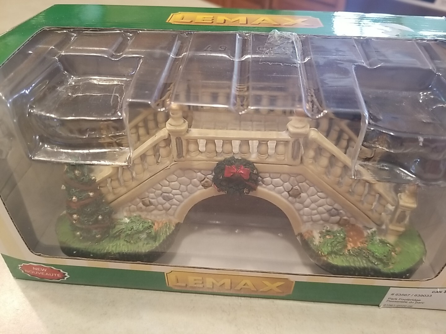 Lemax Park Footbridge Table Accent Christmas 7 x 3 Inch Village