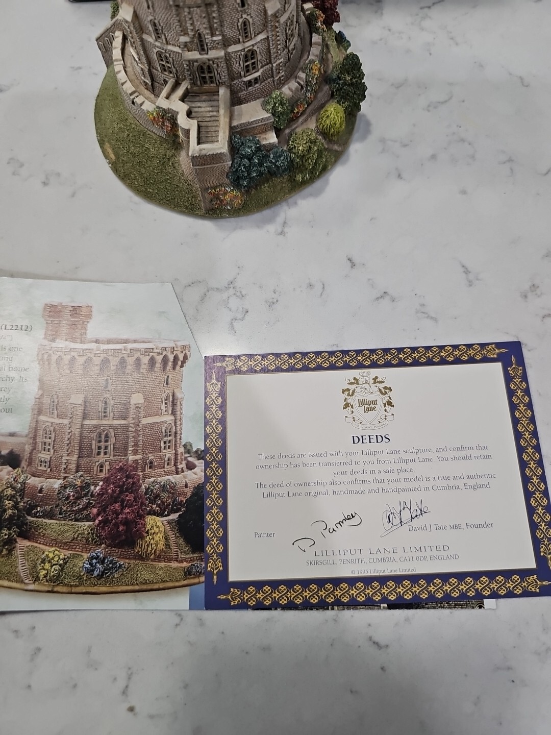 Lilliput Lane Round Tower Windsor Castle- Britain’s Heritage L2212