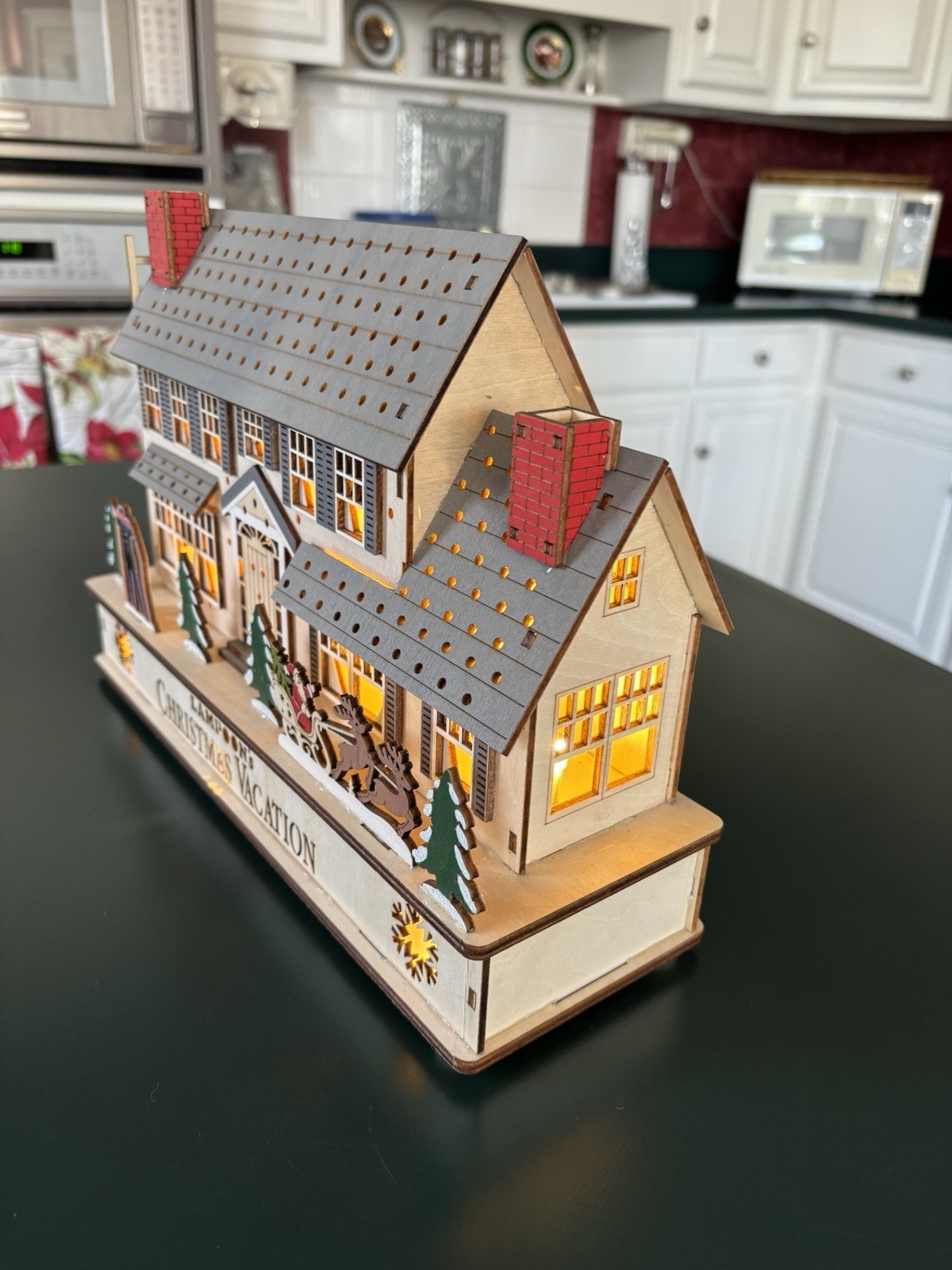 National Lampoon’s Christmas Vacation LED Lighted House Kurt Adler 2025