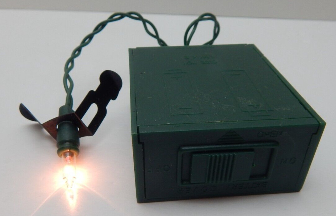 Dept 56 Village A Little Night Light 99260 Works Well on 2-C Batteries 8 In Cord