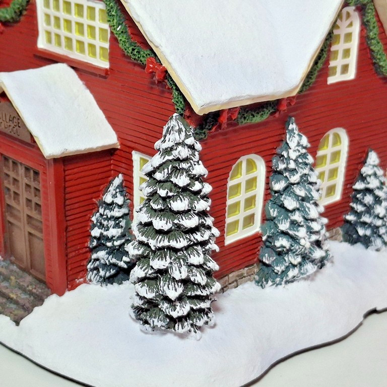 Hawthorne Thomas Kinkade Christmas Village “Christmas Cottage “, 2002