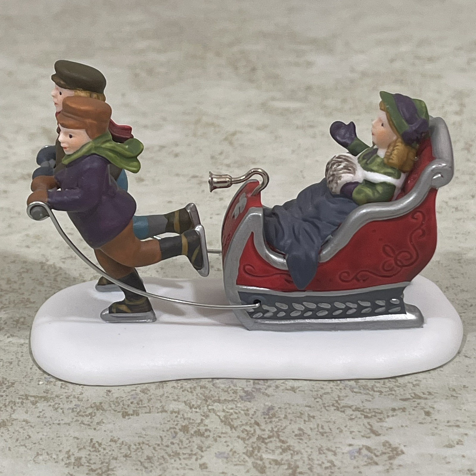 Vintage Dept 56 The Heritage Village Collection Winter Sleighride #58254 Taiwan