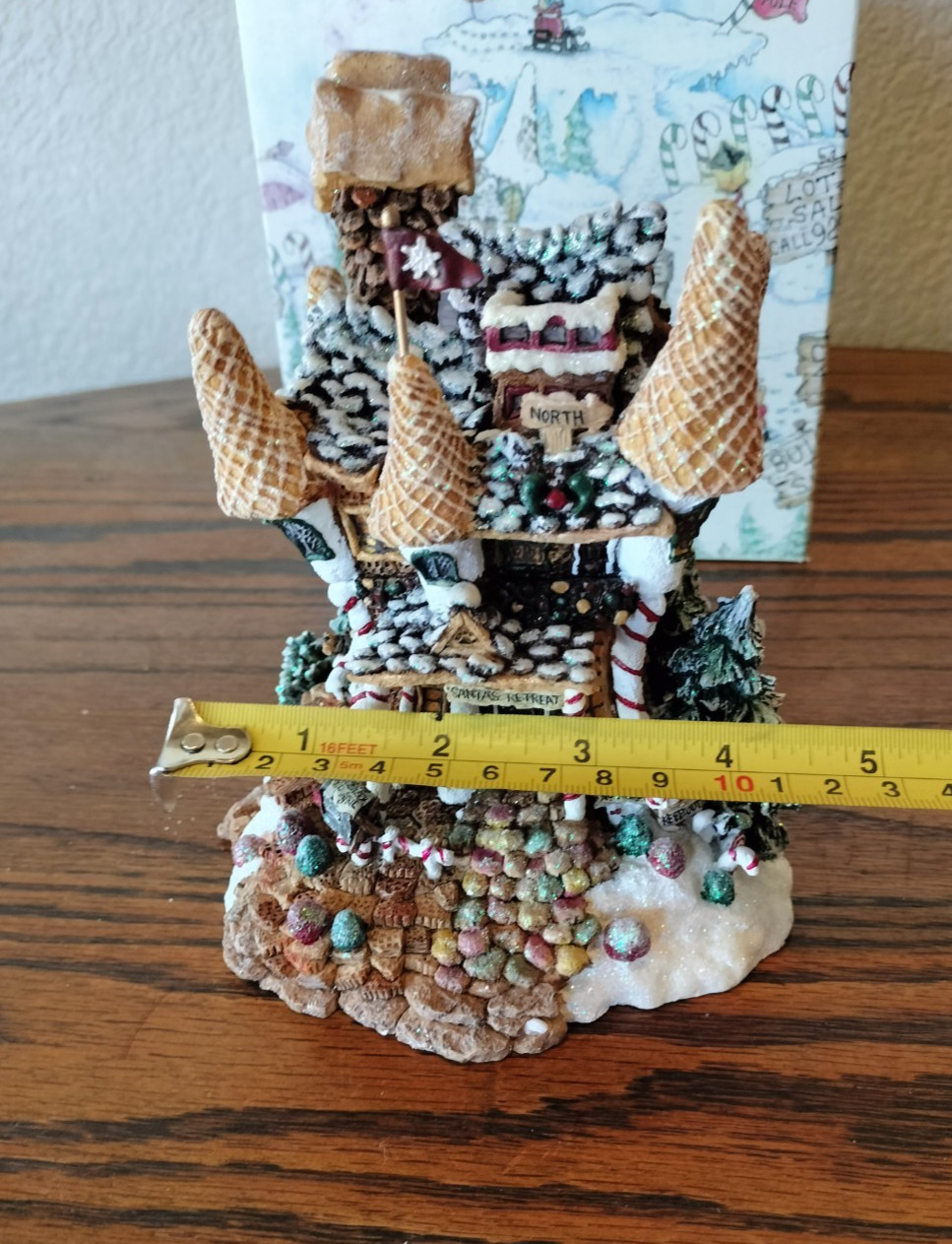 Vtg Boyds Bearly Built Villages Kringle’s Retreat Exclusive Edition With Figures