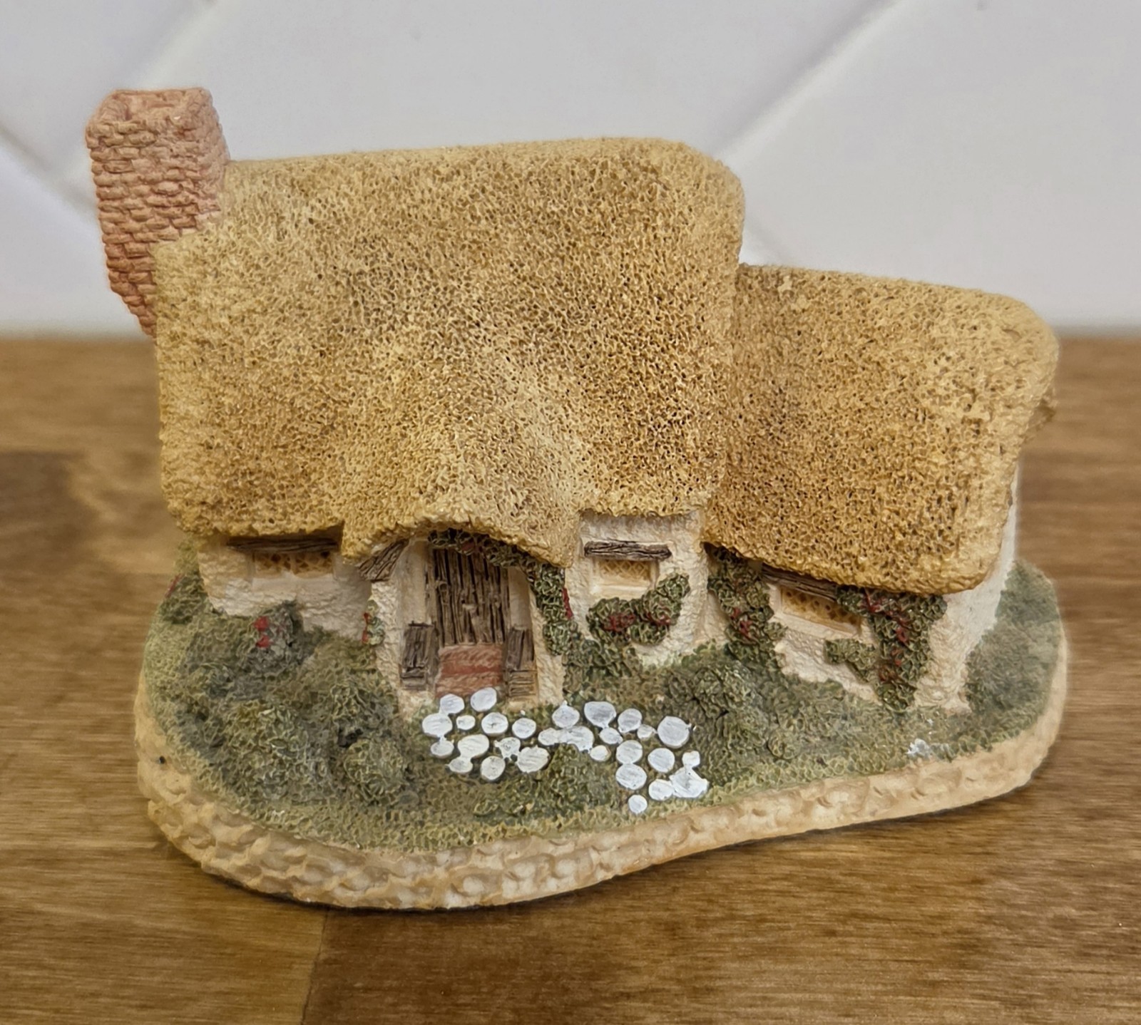 David Winter Cottage “Rose Cottage” 1980 Rare Vintage Sculpture Only