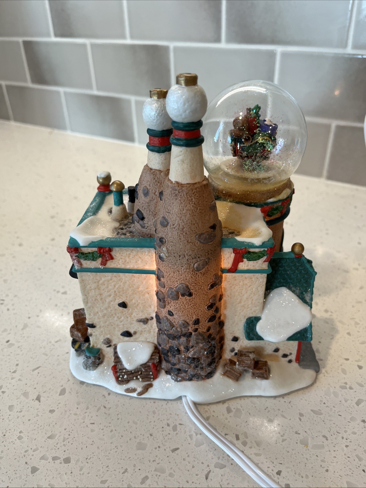 Dept 56 North Pole Series “Flurrys Snowglobe Maker” 56763 Retired Please READ !