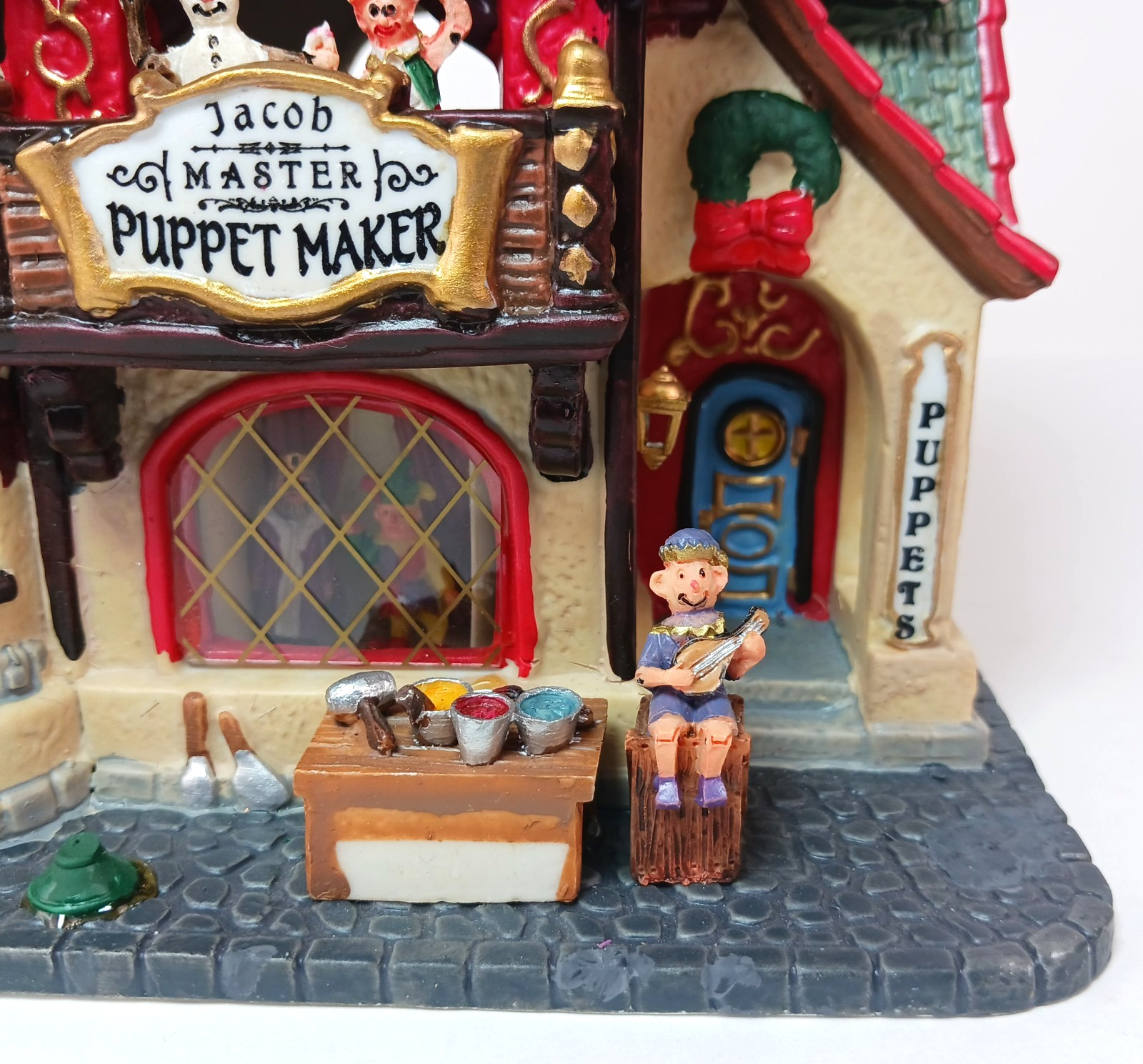 Lemax 2005 Puppet Maker Caddington Village Holidays & Seasons Lighted 55257 READ