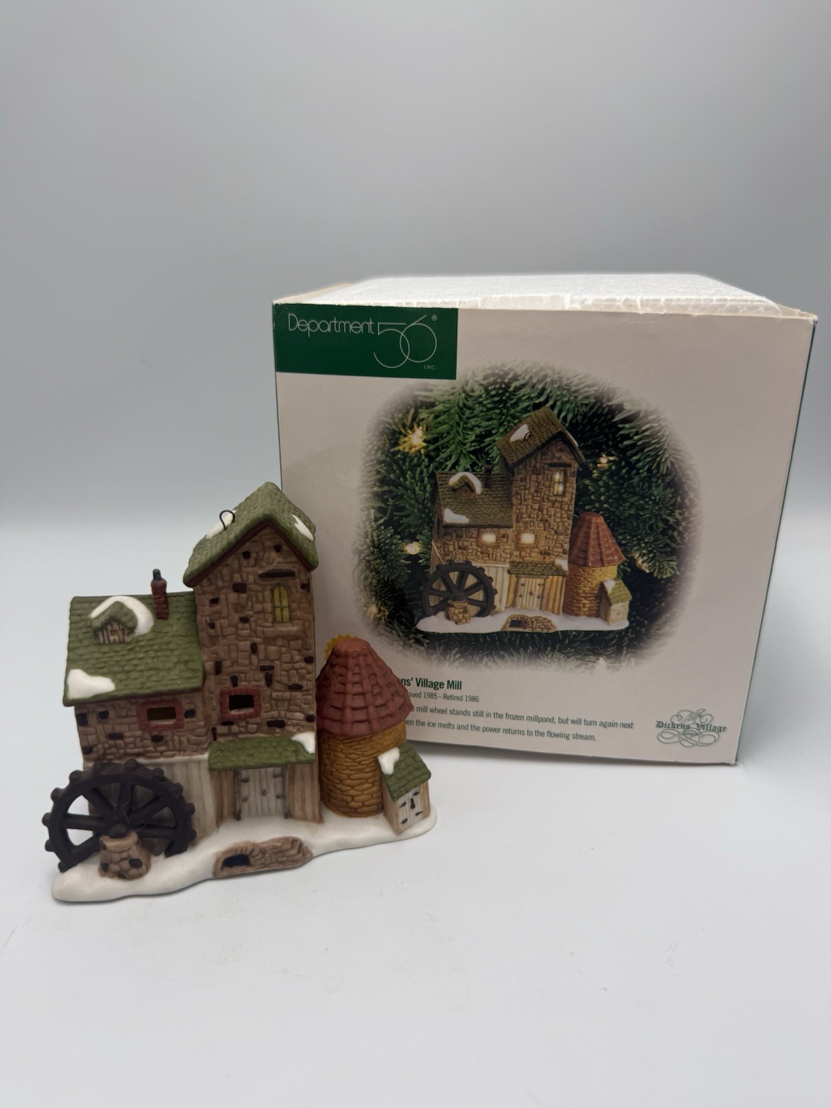 Department 56 Dickens Village Mill Classic Ornament 98766 Box No Light Cord VTG