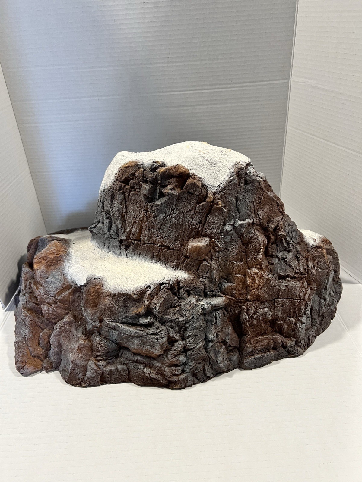 Dept. 56 Medium Village Mountain w/Frosted Sisal Pine Trees #5227-2