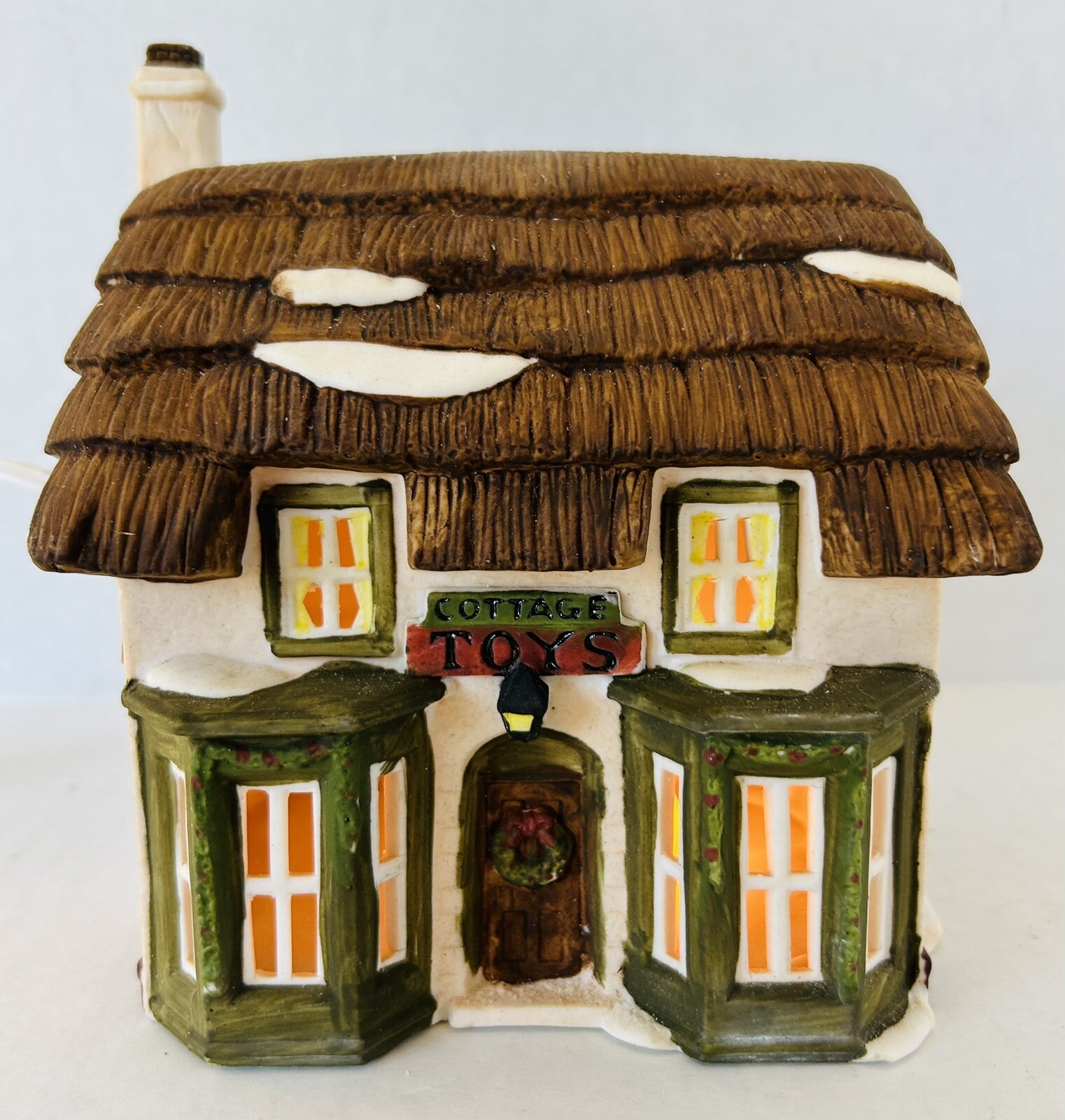Dept 56 Christmas Village Dickens Lane Cottage Toy Shop 64274