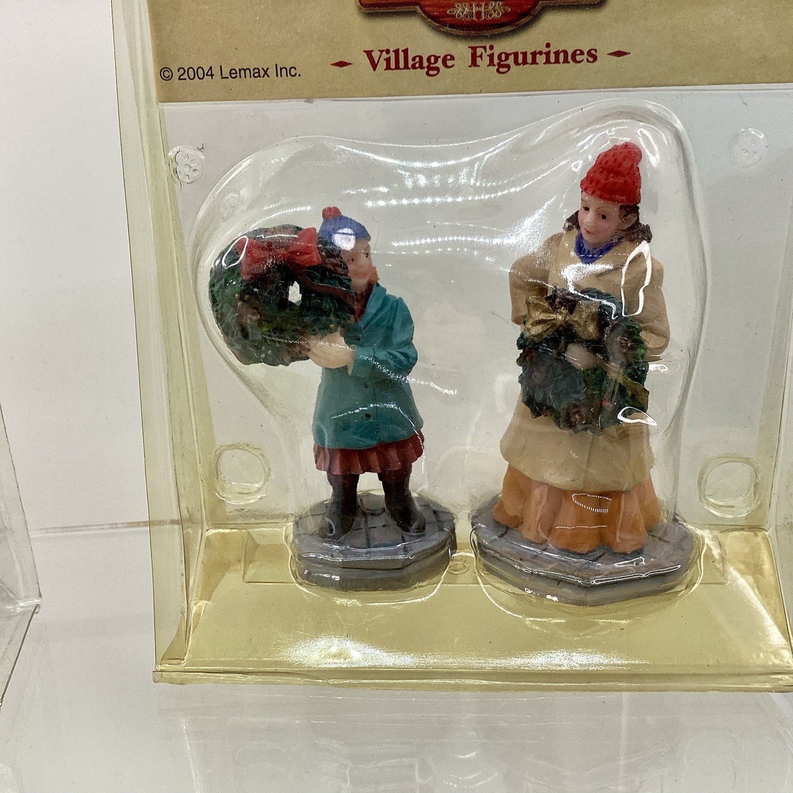 1999-2004 Lexmax Snow Village Characters “Coventry Cove” New In 5 Packages Kmart