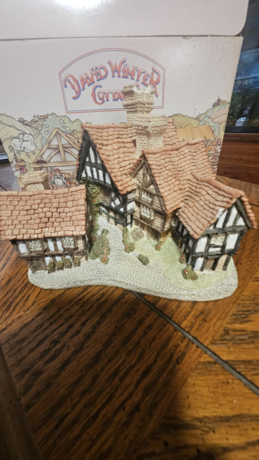 David Winter “Stratford House” Cottage 1981 Vintage