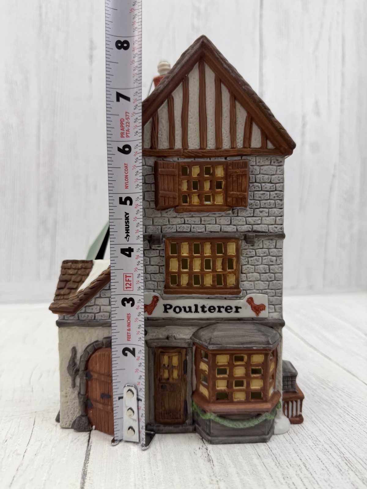 Dept 56 Dickens Village Poulterer Shop 5926-9 Lighted Building 1988