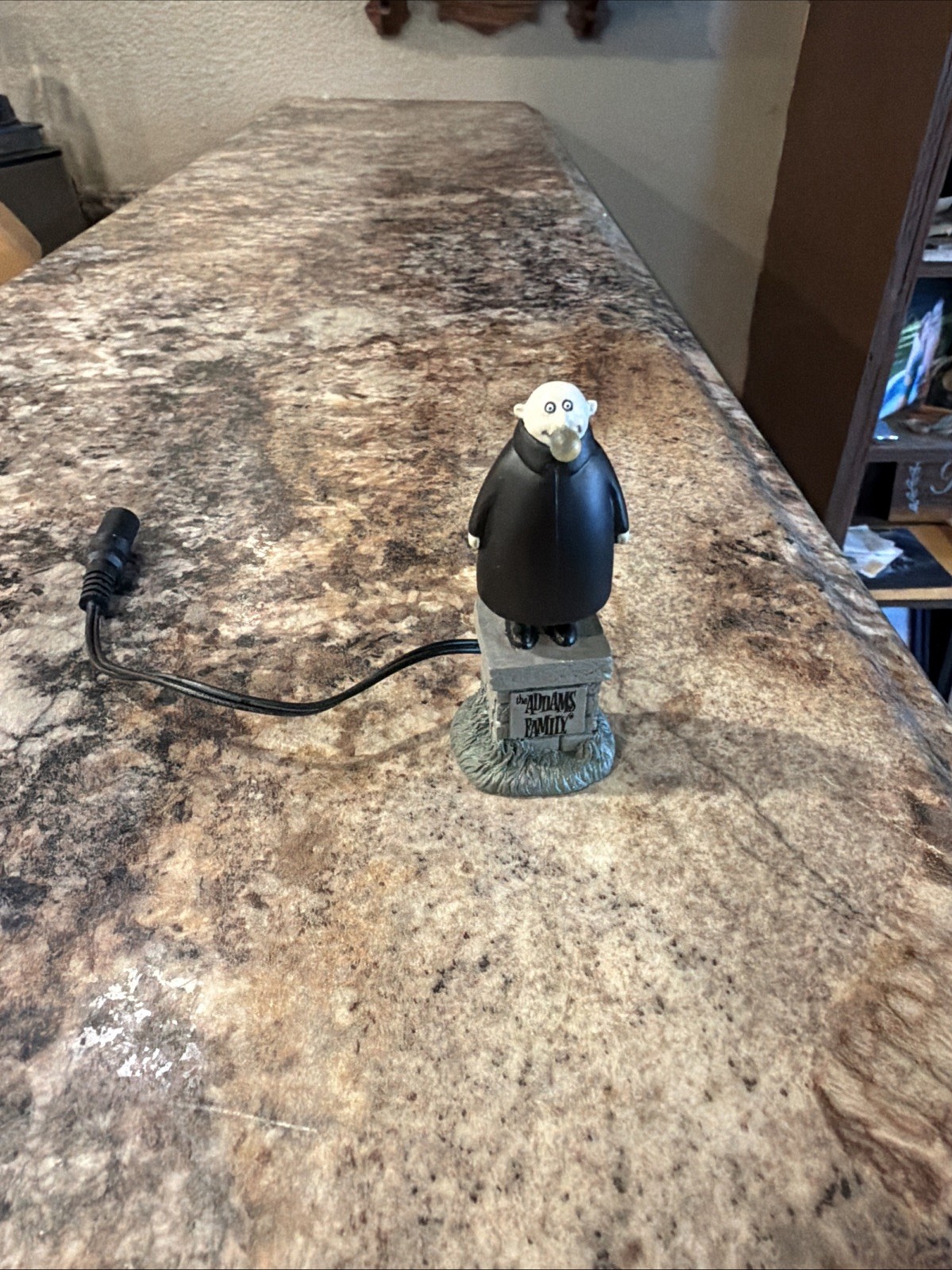 Dept 56 The Addams Family Uncle Fester Light Bulb/No AC Adapter No Box/Works!