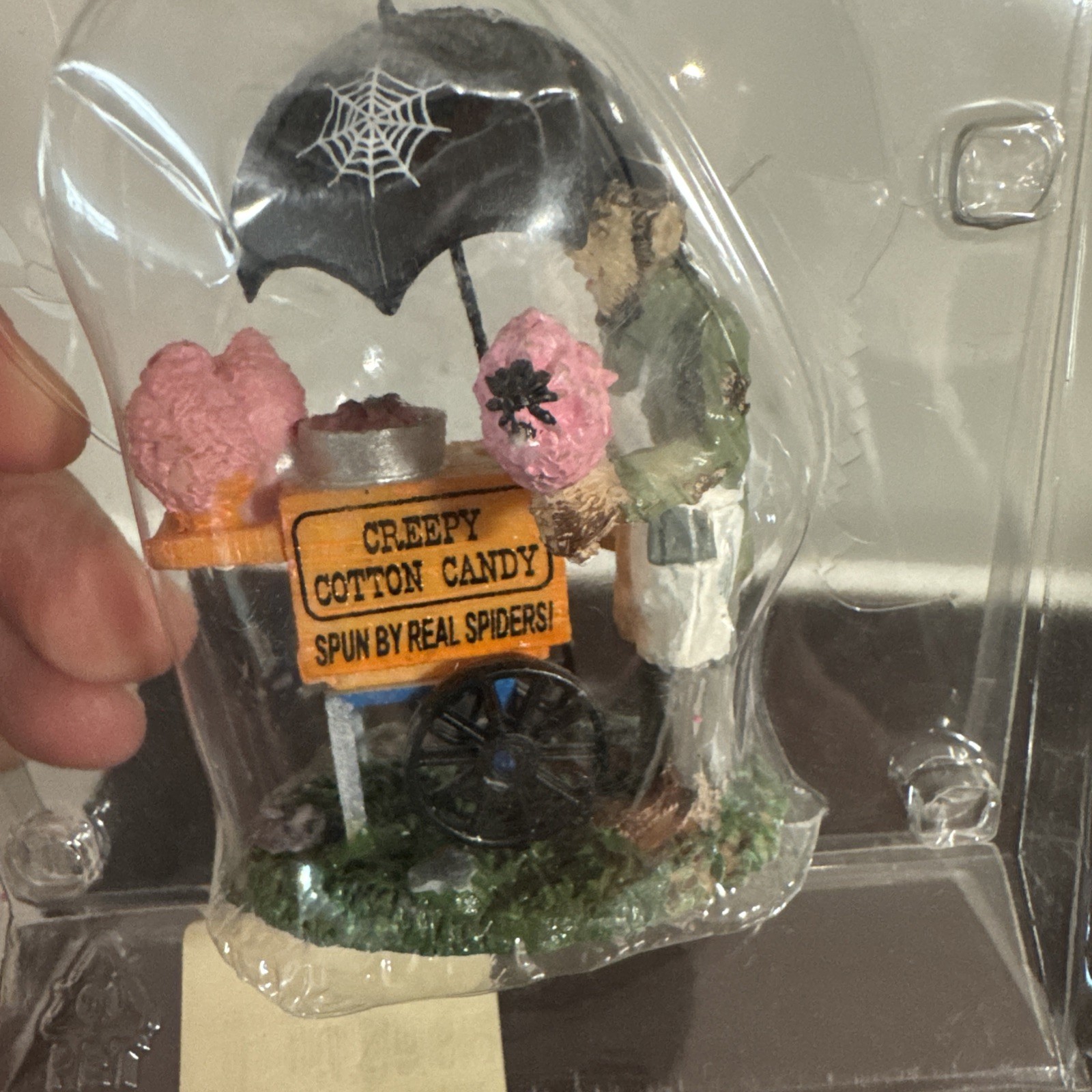 CREEPY COTTON CANDY Wolfman LEMAX SPOOKY TOWN Circus Halloween Werewolf 182829