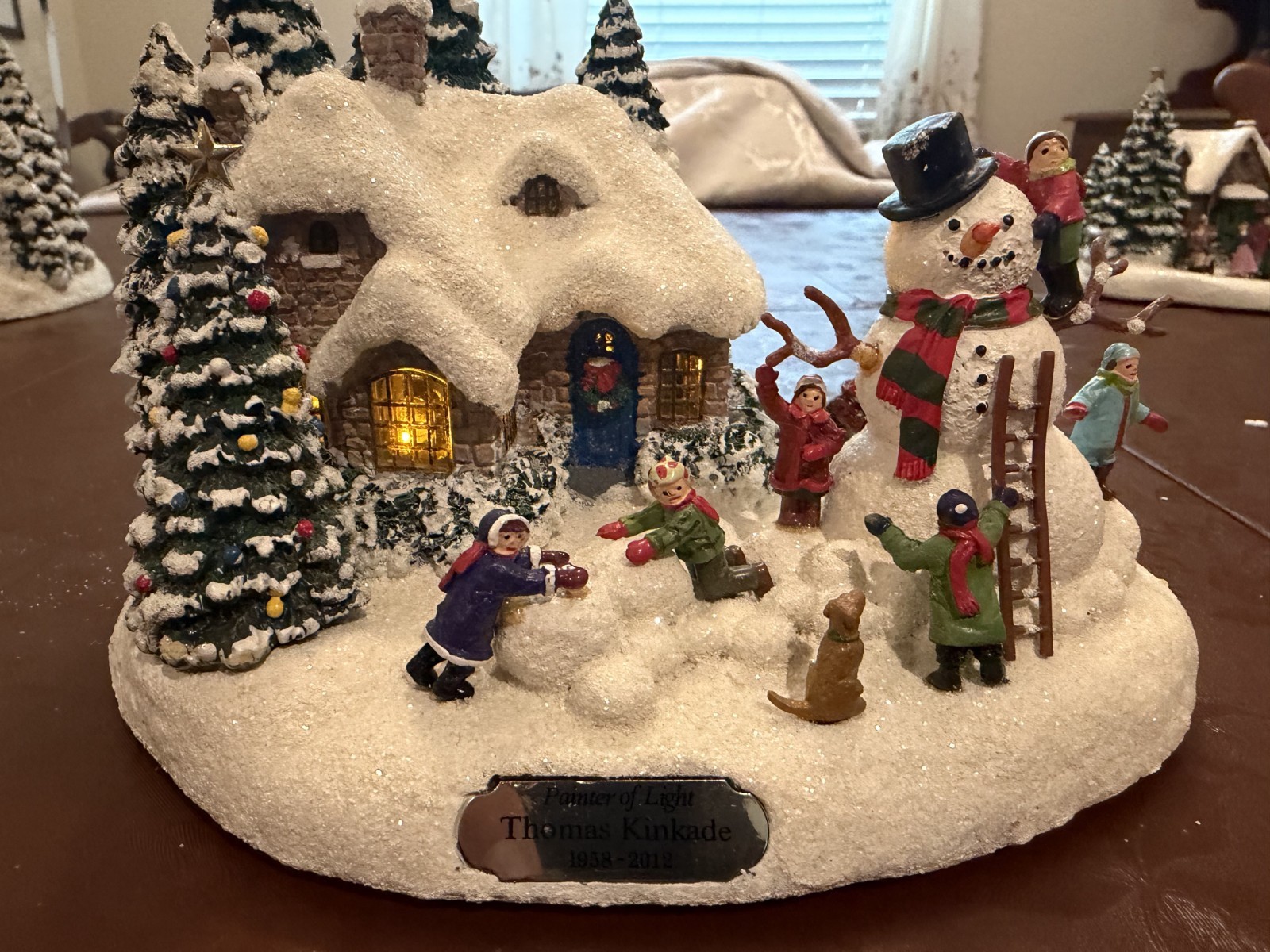 THOMAS KINKADE EVERETT’S COTTAGE *** 1998 TELEFLORA CHRISTMAS *** MINT!