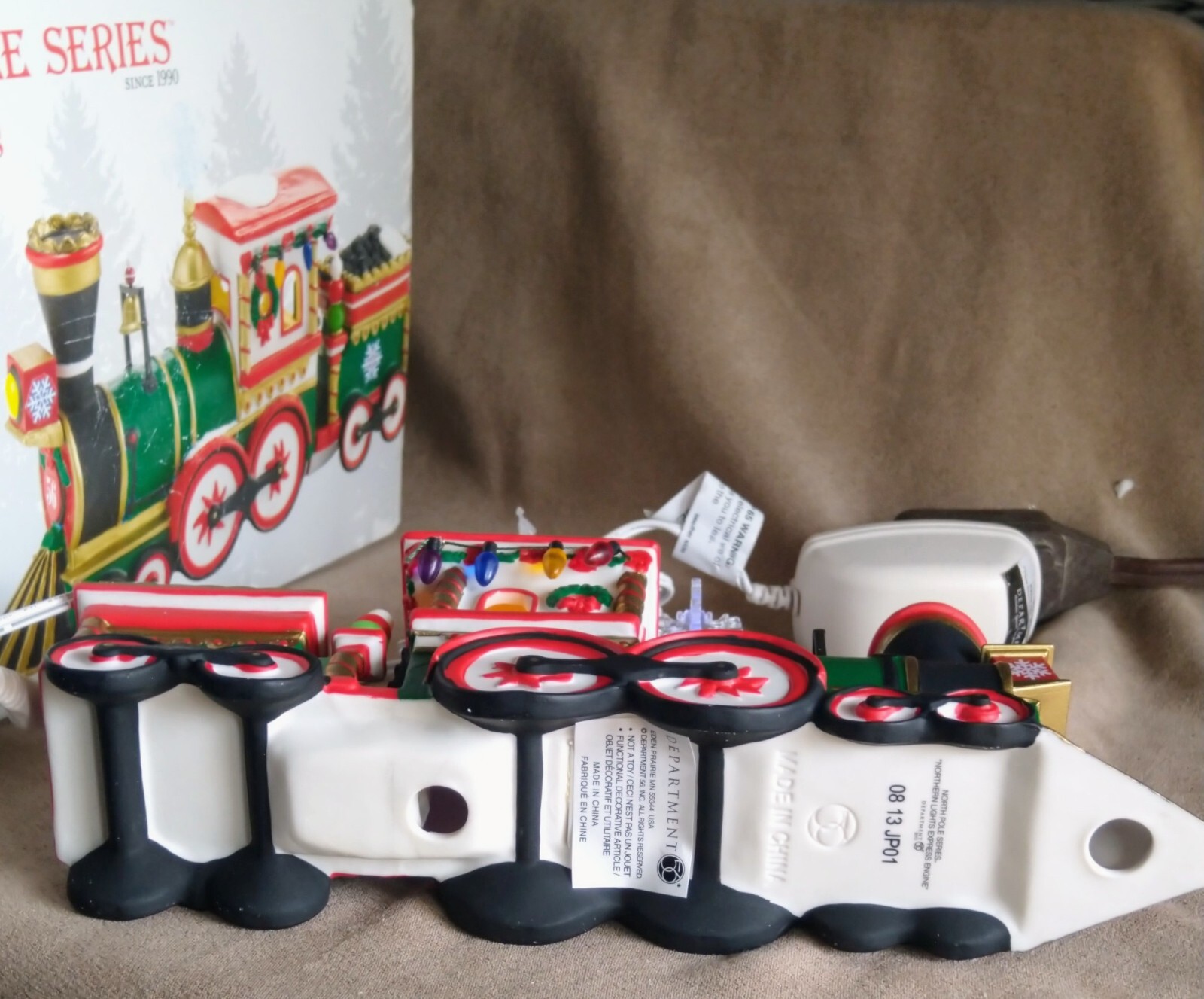 Northern Lights Express Engine #4030714 Department 56 North Pole-BUYER GUARANTEE