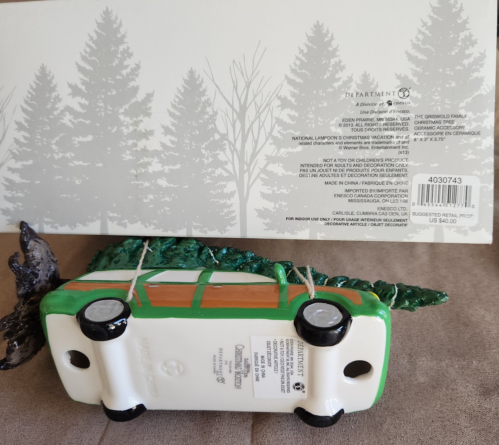 Griswold Family Tree Christmas Vacation SV #4030743 SV Dept 56 -BUYER GUARANTEE