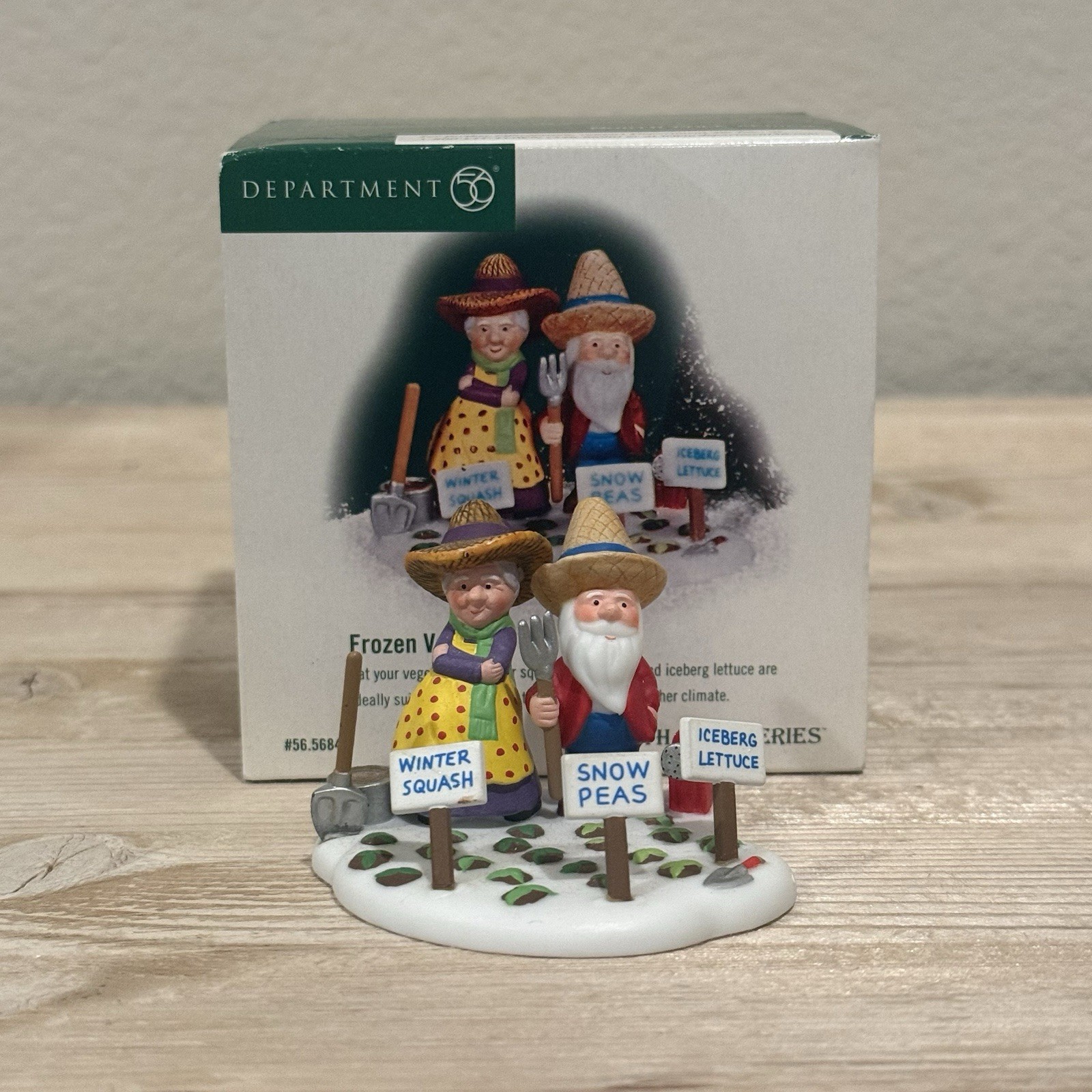 Department Dept 56 “Frozen Veggies” #56840 North Pole Snow Village Christmas
