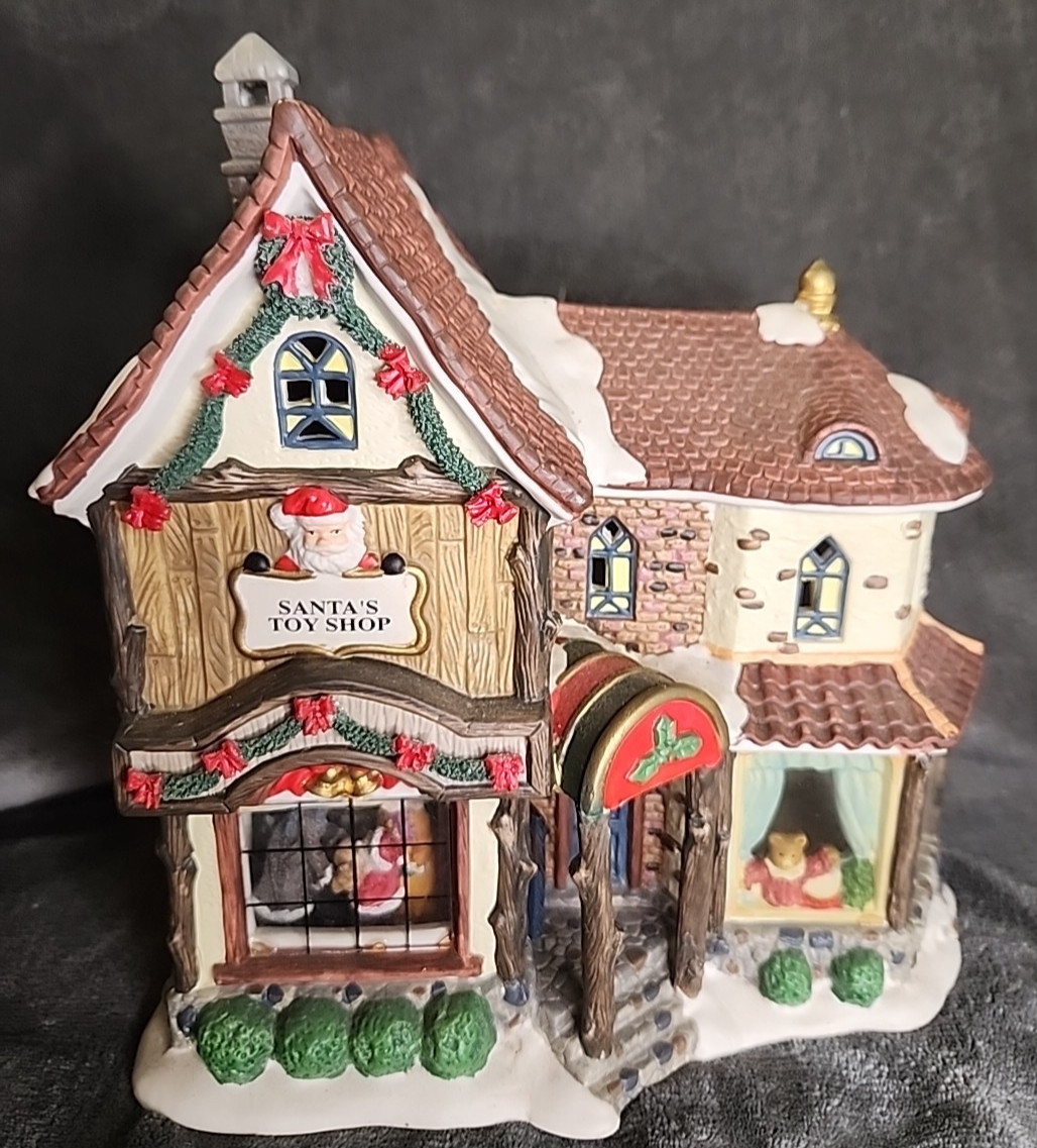 Santa’s Toy Shop Christmas Village House