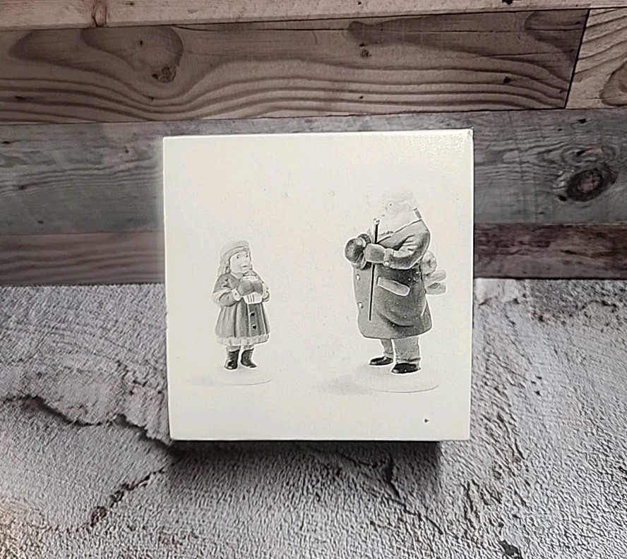 Dept 56 – Heritage Village- Yes, Virginia Set Of 2 Figures – 58890 NEW