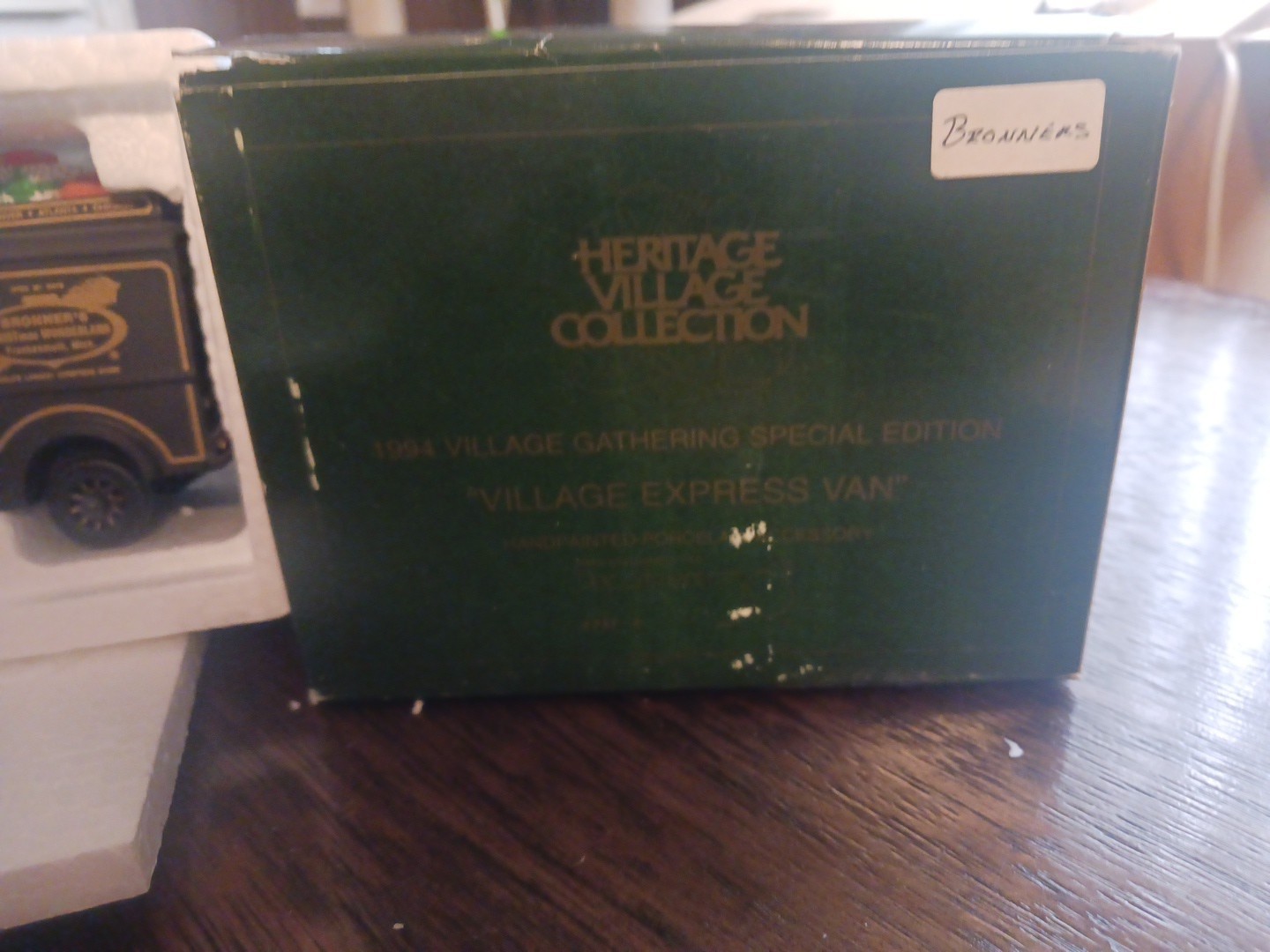 Dept 56 1994 Village Gathering Special Edition Village Express Van STATS 741-2