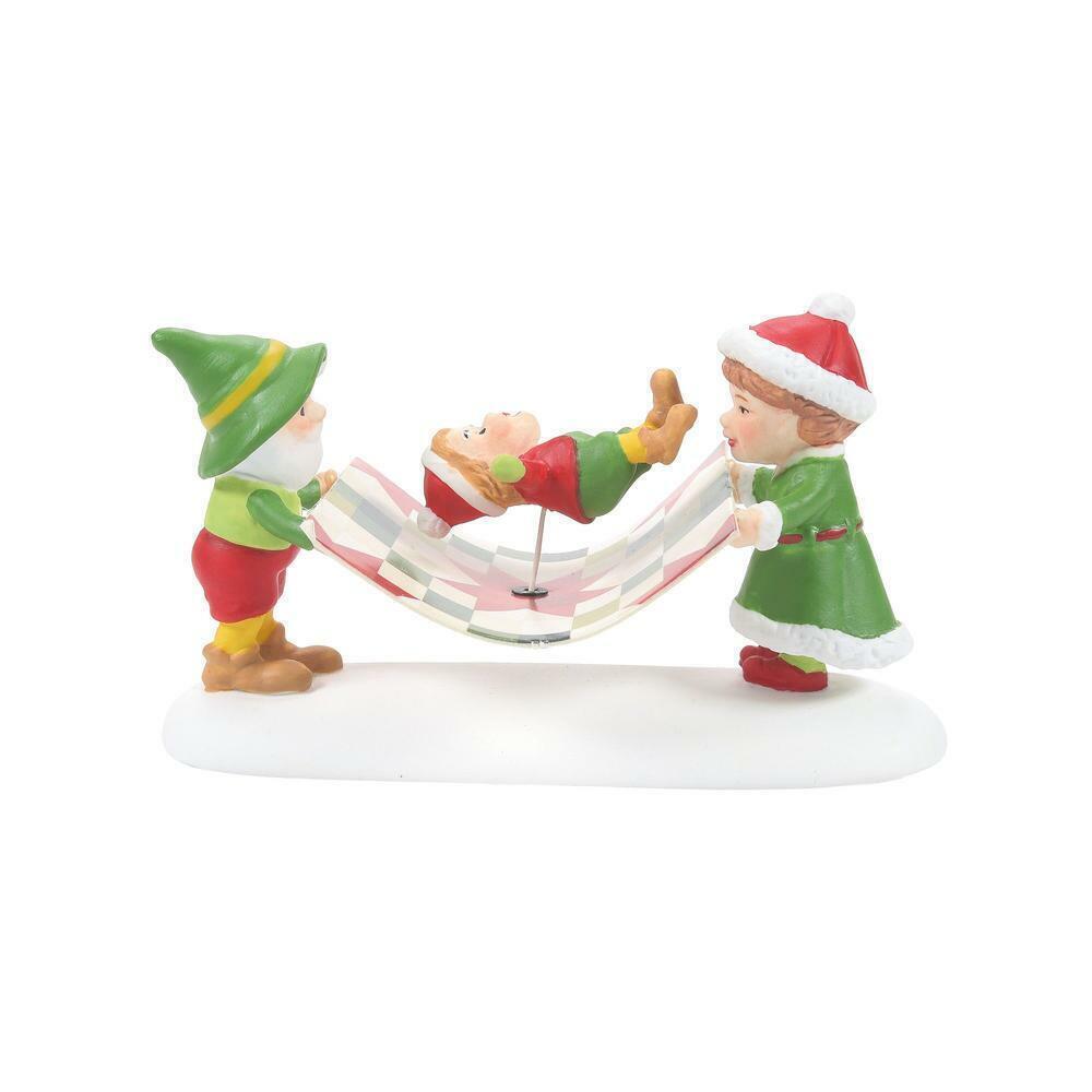 Dept 56 Christmas EVERY QUILT KID TESTED 6009772 NRFB North Pole Village Retire*