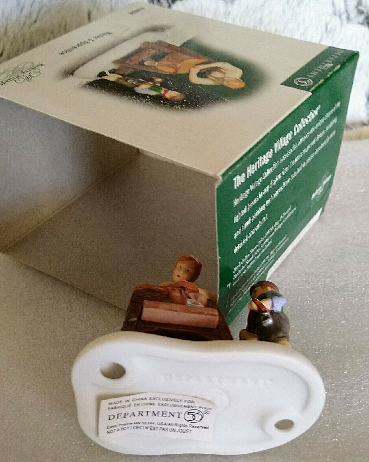 Master & Apprentice #799949 Department 56 Dickens Village -BUYER GUARANTEE