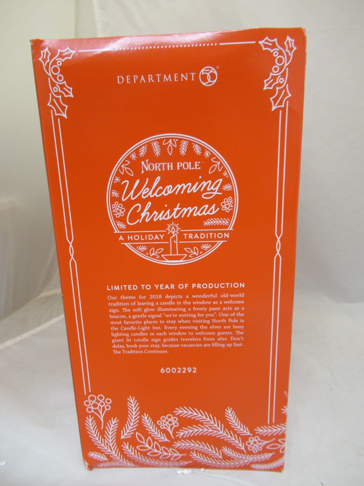 Dept 56 North Pole WELCOMING CHRISTMAS Holiday Gift Set of 2 #6002292 NEW w/Box
