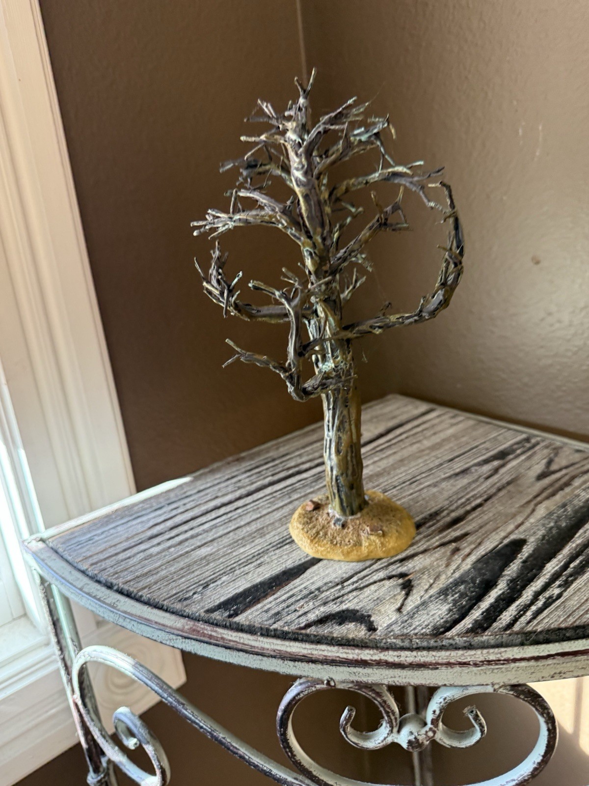 Vintage Lemax Halloween Village Medium Scary Tree