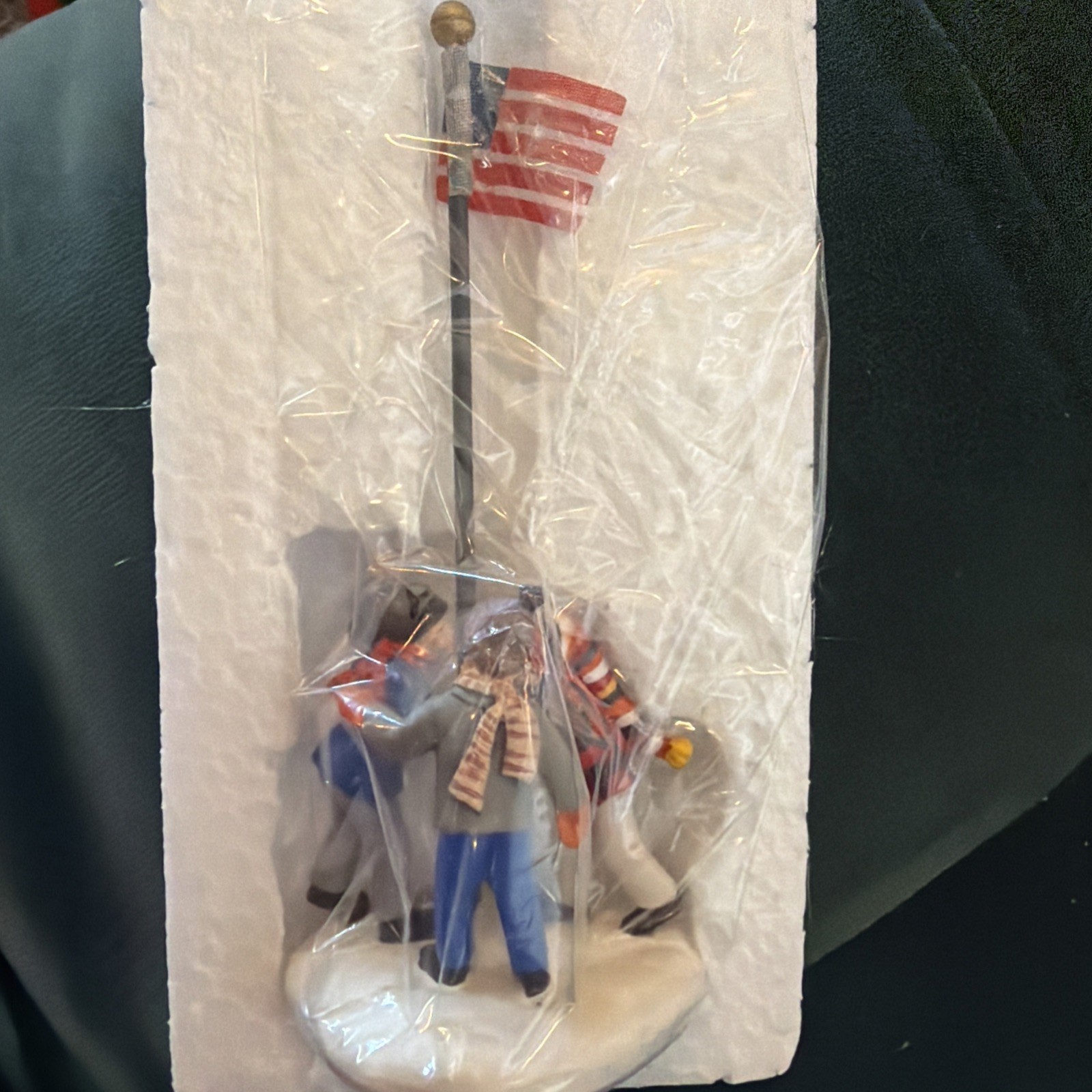 Dept 56 A Christmas Story TRIPLE DOG DARE Flagpole Figurine Accessory
