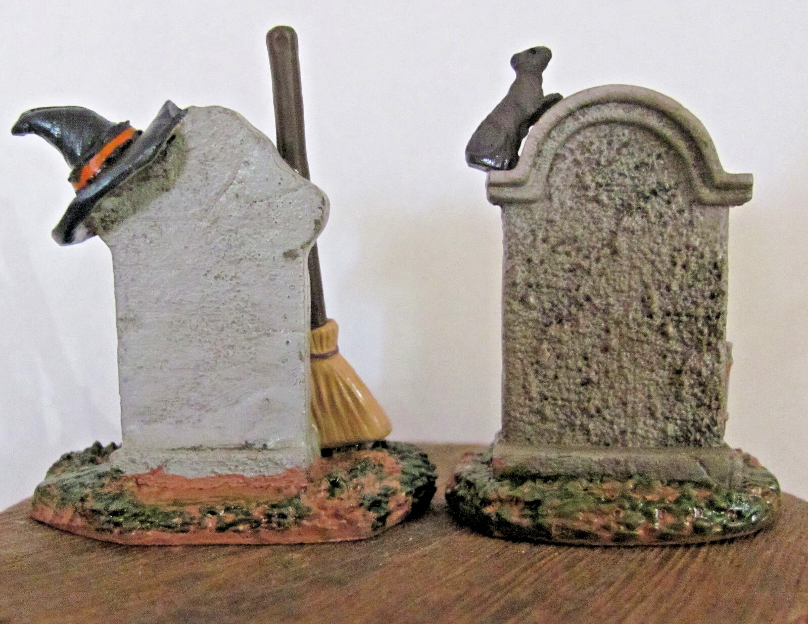 Lemax Spooky Town Accessories – Witch Tombstones, Set Of 2 #54445