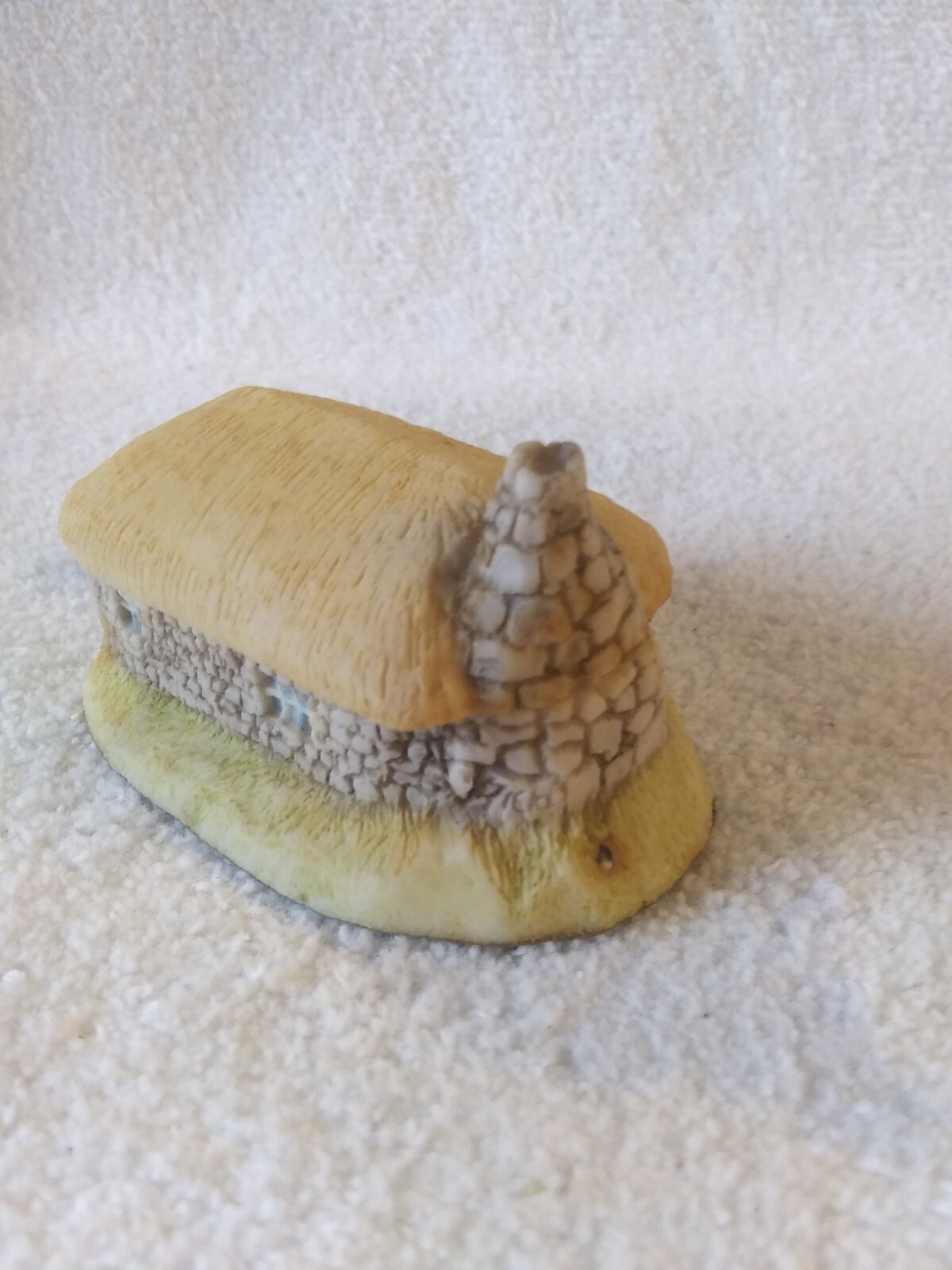 The Village Collection Trinket Box UK Cottage House W/ Removable Roof Lid 