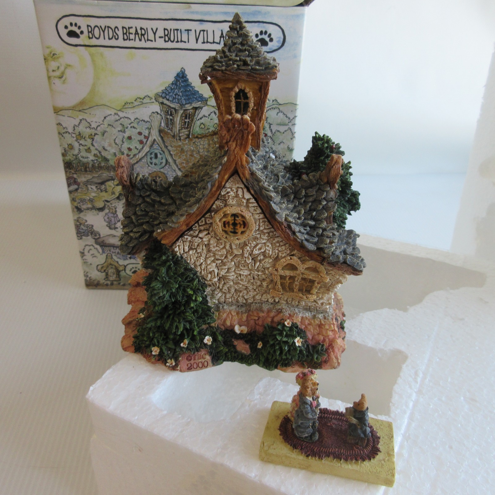 “Chapel in the Woods” #19003 Boyds Bearly-Built Villages Town #3 Church Wedding