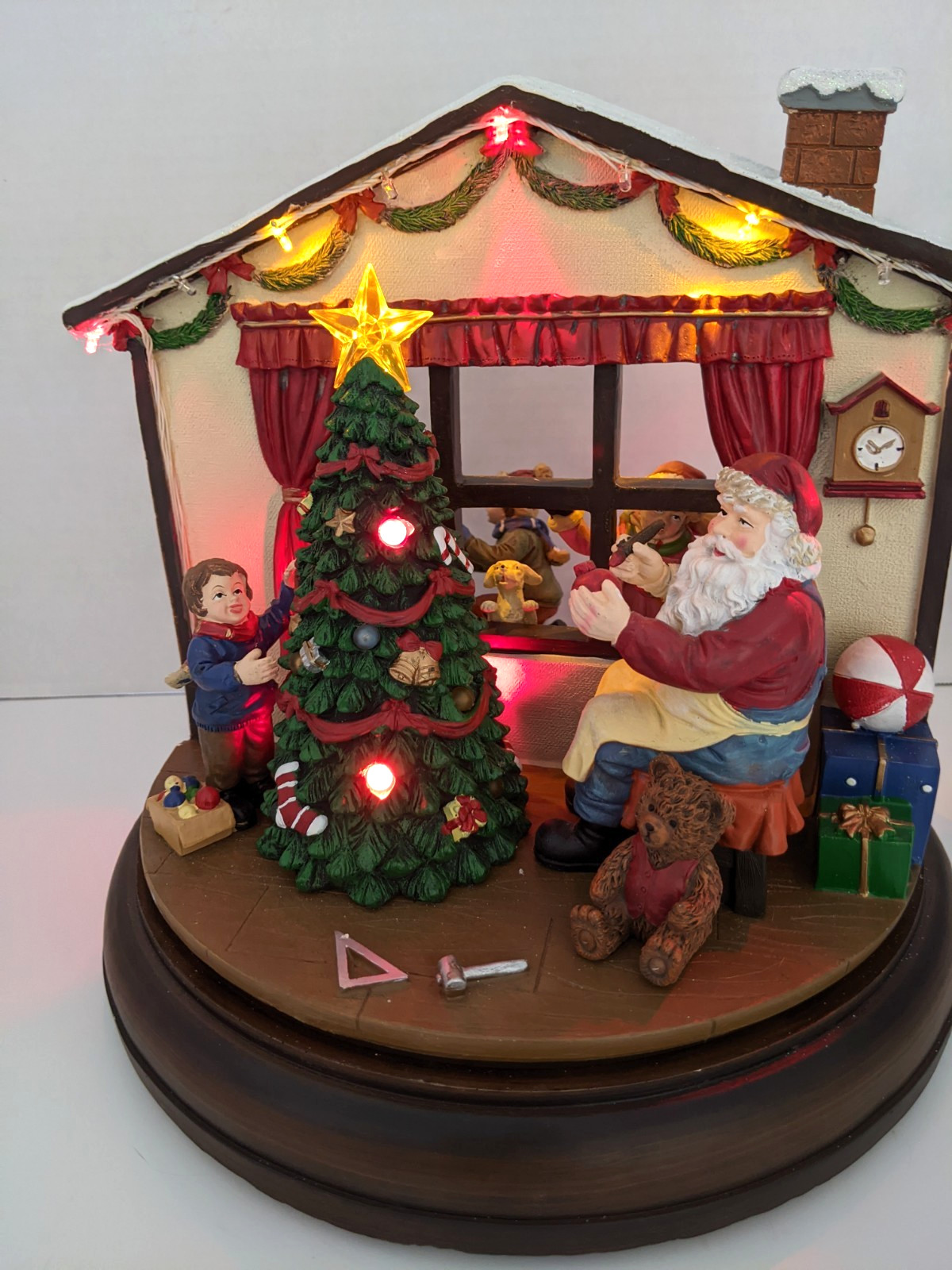 Vintage Holiday LIving “I SPY SANTA” Music & Movement with Original Box VIDEO