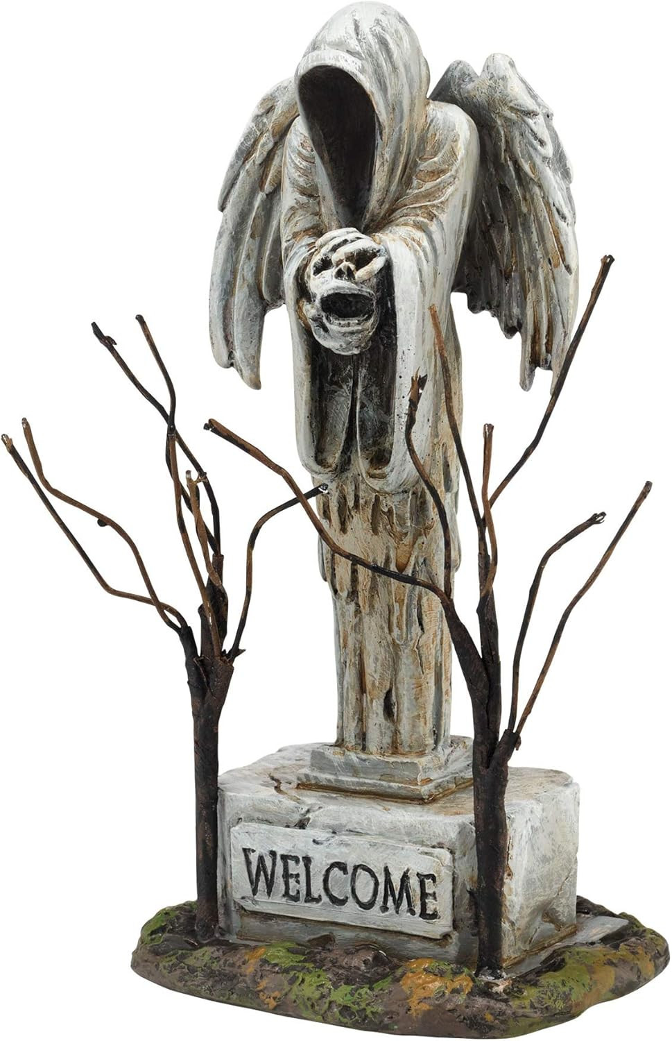 Halloween Village Angel of Death Accessory, 5.25 Inch