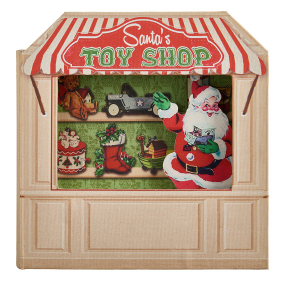 Mr. Christmas Illuminated Nostalgic Wooden Storefronts (Toy Shop)