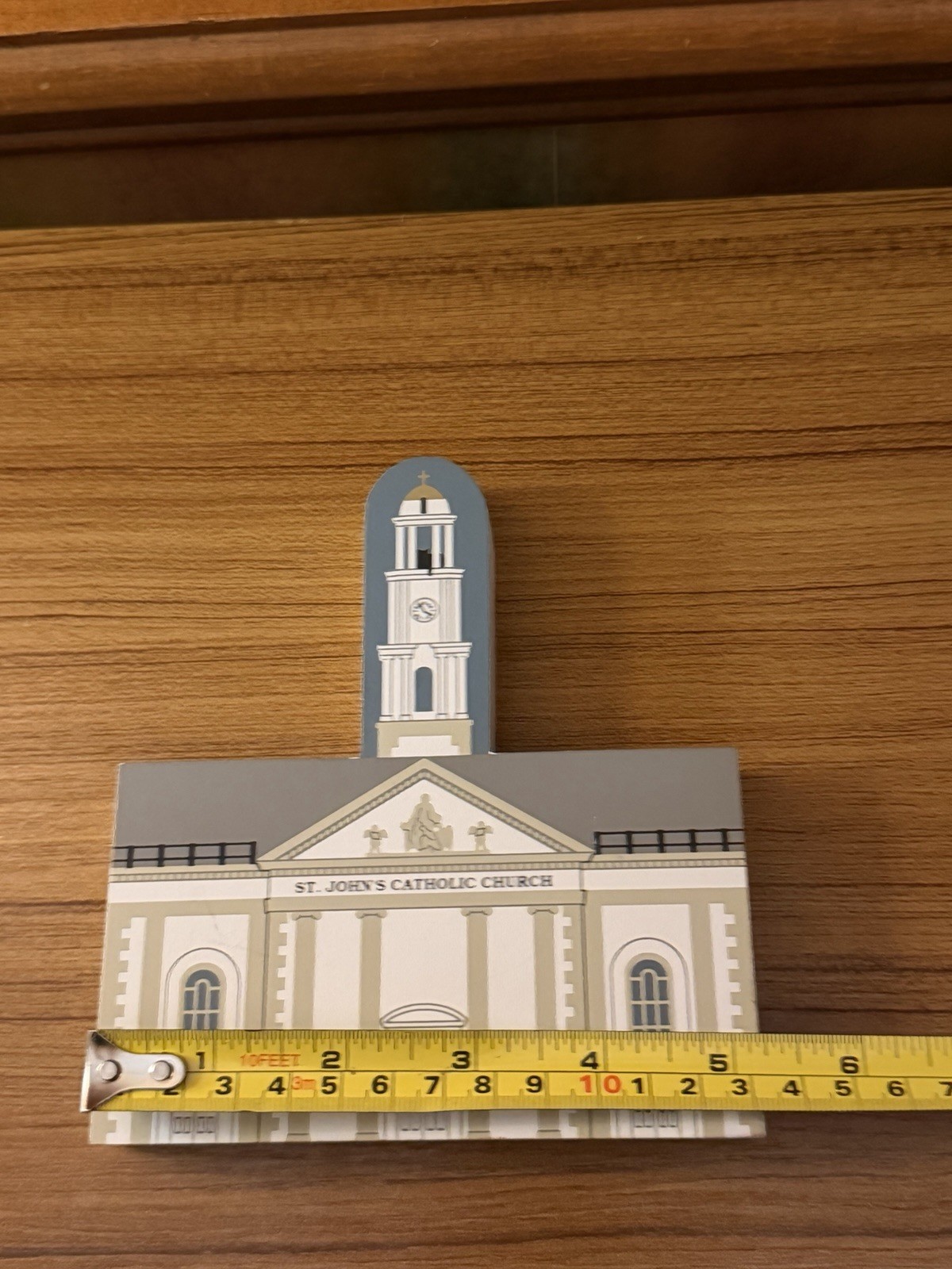 Retired Vintage 1981 The Cat’s Meow Saint John’s Catholic Church Signed
