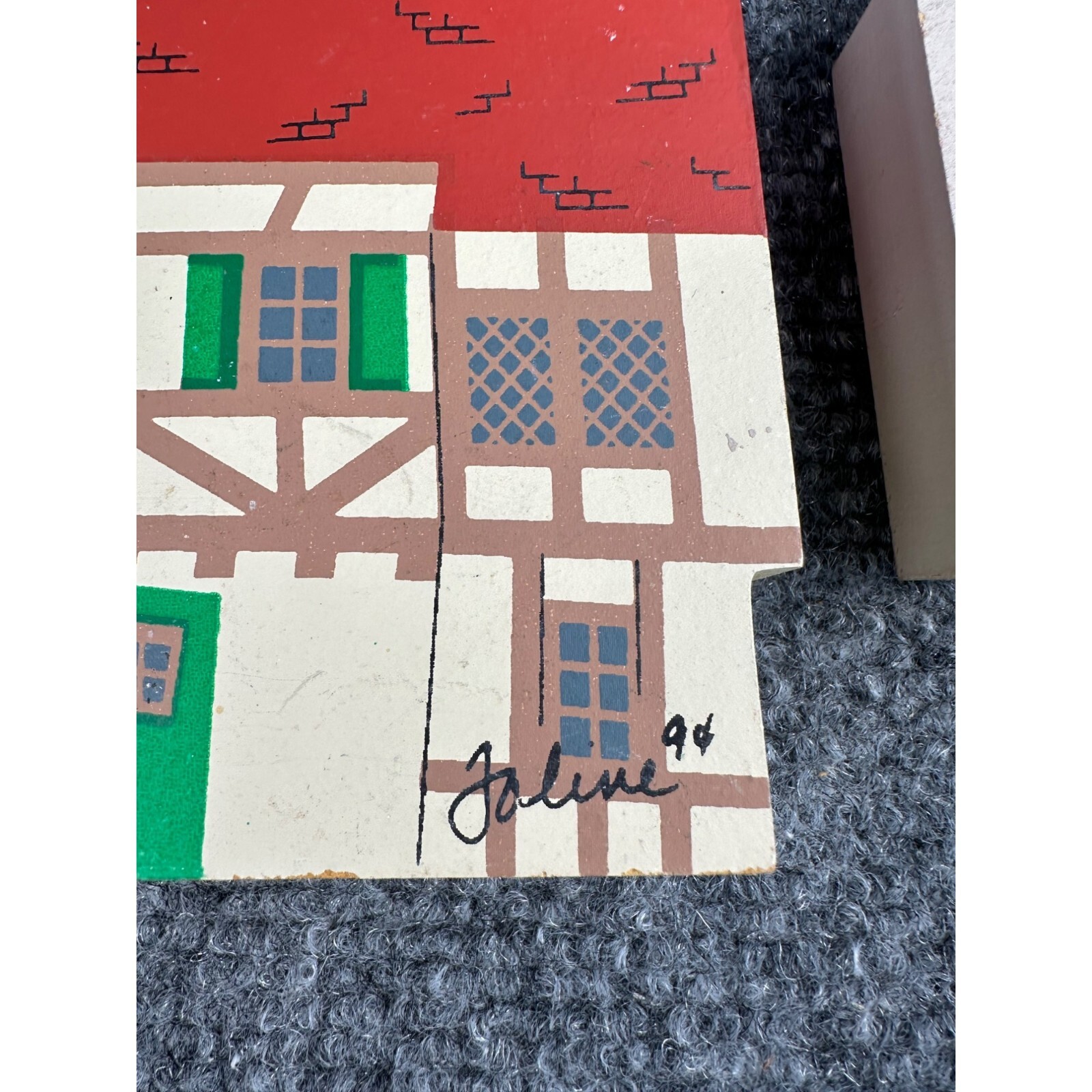 Cats Meow Village Nursery Rhyme Lot of 3 Wood Shelf Sitters Cottage Decor Gift