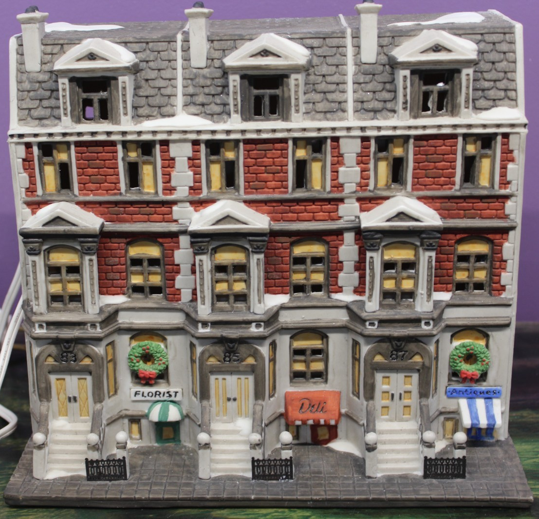 Department 56 Brownstones Sutton Place Christmas in the City Series #59617U