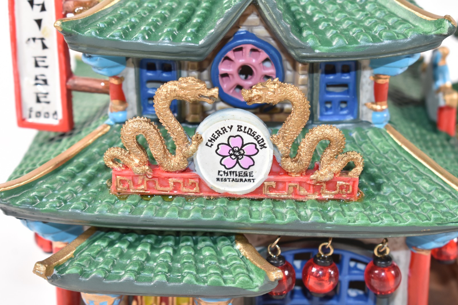 Lemax Caddington Village Cherry Blossom Chinese Restaurant 2005 Light Cord Box