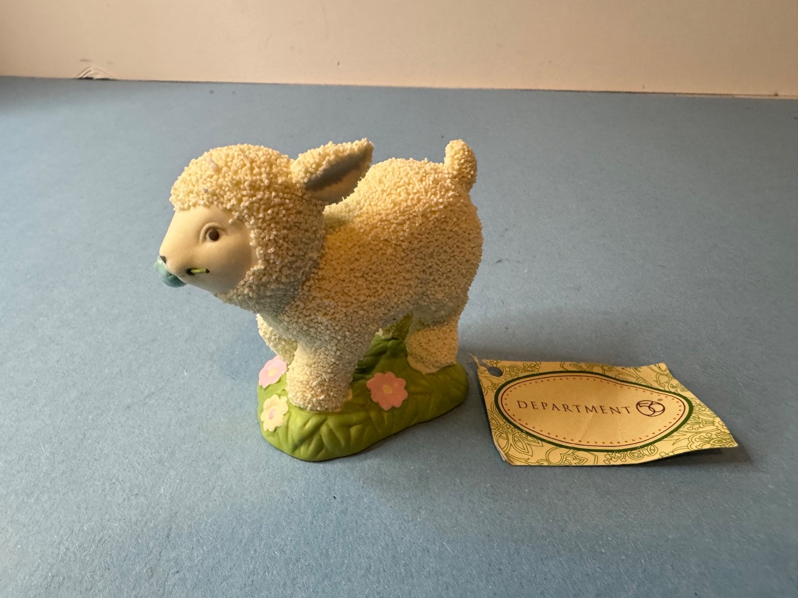 Department 56 Lamb With Flower Limited Edition 2010 “snow Babies Collection”