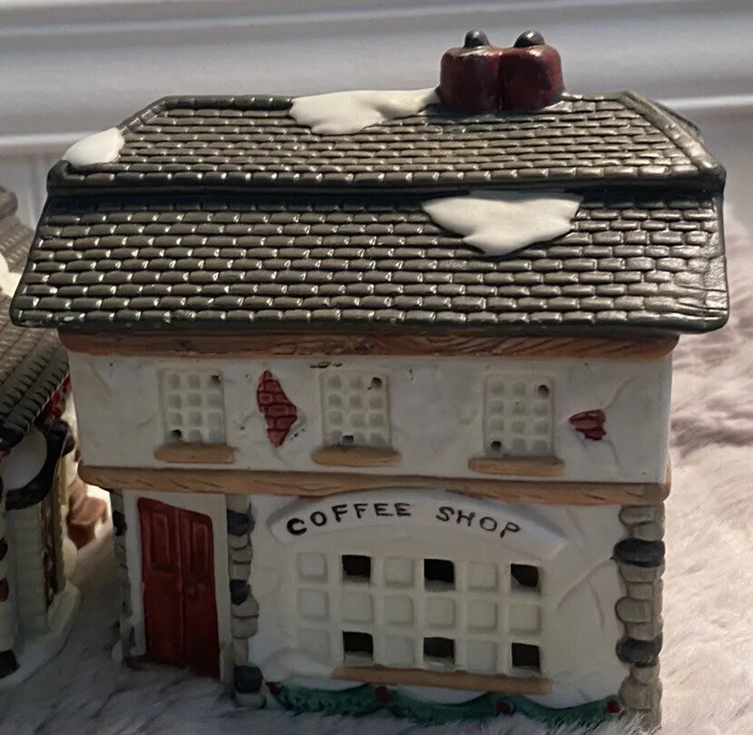 The Giving Gift – 3-1992/1-1993 Christmas Village Variety 4 Total